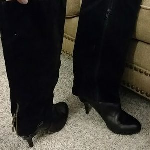 Nine West tall leather boots